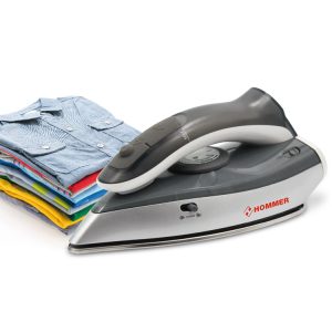 Hommer 1100 Watt Steam Iron with Folded Handle - Image 3