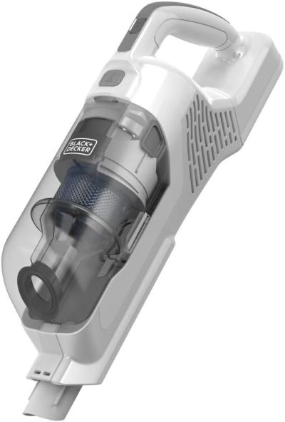 Black & Decker 14V Cordless Rechargeable Vacuum Cleaner, 650ml, White - BHFEA420J-GB - Image 3