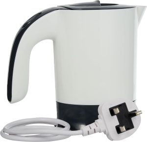 Black & Decker Plastic Electric Kettle, 650 Watt, 0.5 Liter, White - TR250JA-B5 - Image 3