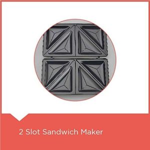 Black & Decker 2-Slice Non-Stick Sandwich Maker, 750W, Black - TS2000-B5 - Image 3