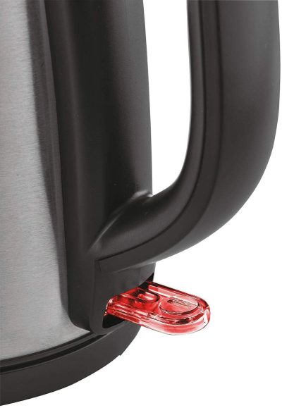 Black & Decker Stainless Steel Electric Kettle, 2200W, 1.7L, Silver - JC450-B5 - Image 5