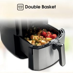 Hisense Digital Air Fryer, 1700W, 5L, Silver - HH60TASS - Image 4