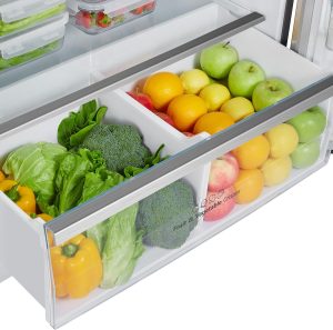 Hisense No Frost Refrigerator, 2 Doors, 725 Liters, Silver - RT725N4ASU - Image 5