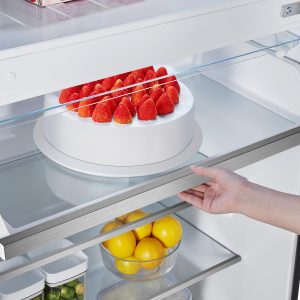 Hisense No Frost Refrigerator, 2 Doors, 725 Liters, Silver - RT725N4ASU - Image 3