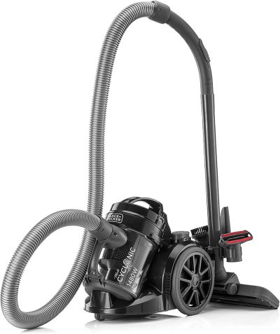 Black & Decker 1480W Bagless Cylinder Vacuum Cleaner, 2L, Black - VM1480-B5 - Image 3