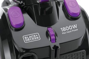 Black & Decker 1800W Bagless Cylinder Vacuum Cleaner, 2.5L, Purple - VM1880-B5 - Image 4
