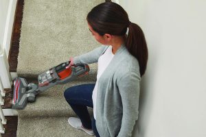 Black & Decker 18V Cordless Vacuum Cleaner, 650ml, Red - BHFEV182C-GB - Image 5