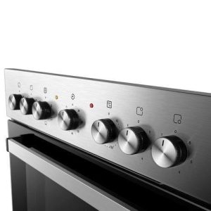 Hisense 4-Burner Stainless Steel Built-In Electric Hob and Oven, 60cm, Silver - H60BISPS - Image 5