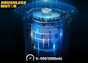 مفك براغي كهربائي كاتربيلر، 18 فولت، 65 نيوتن متر، أسود - DX11 - Image 3