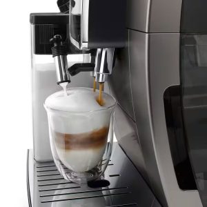 ماكينة قهوة ديلونجي، 15 بار، 1450 واط، فضي وأسود - ECAM380.95 TB - Image 4