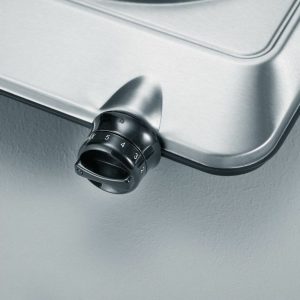 موقد سيفرين أحادية البلاطة، ستانلس ستيل، 1500 واط، فضي - 1092 - Image 4