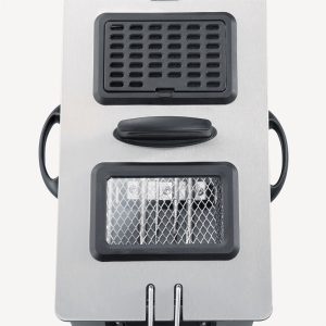Severin, Deep Fryer, 3 Liters, 2000 Watt, Black and Silver, 2431 - Image 4