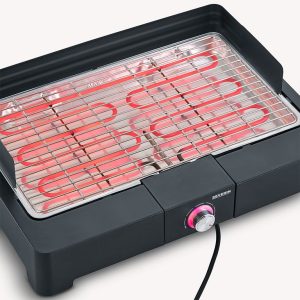 شواية XXL سيفرين، 2200 واط، أسود - 8565 - Image 4
