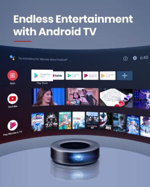جهاز عرض نيبولا كوزموس، 1080P، من أنكر، أسود D2140311 - Image 3