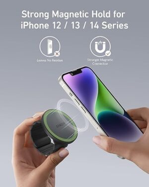 مقبض هاتف 620 ماجو، من أنكر، أسود A25A1H11 - Image 3