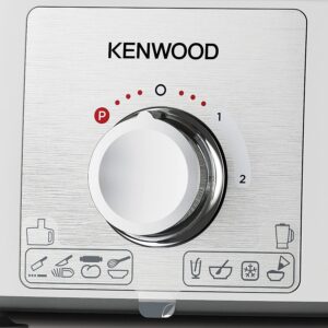 محضر طعام متعدد الوظائف كينوود، 1000 واط، أبيض - FDP65.450WH - Image 4