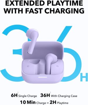 سماعات أذن ساوندكور K20i، من أنكر، بنفسجي A3994HQ1 - Image 4