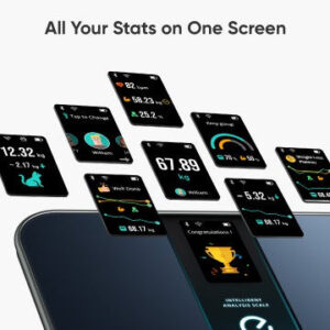 ميزان ذكي يوفي C20، من أنكر، أسود T9130011 - Image 7