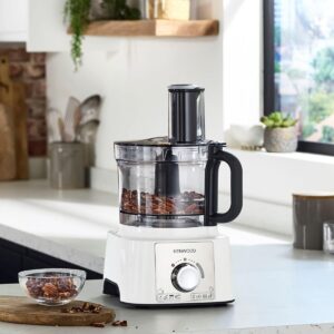 محضر طعام متعدد الوظائف كينوود، 1000 واط، أبيض - FDP65.450WH - Image 6